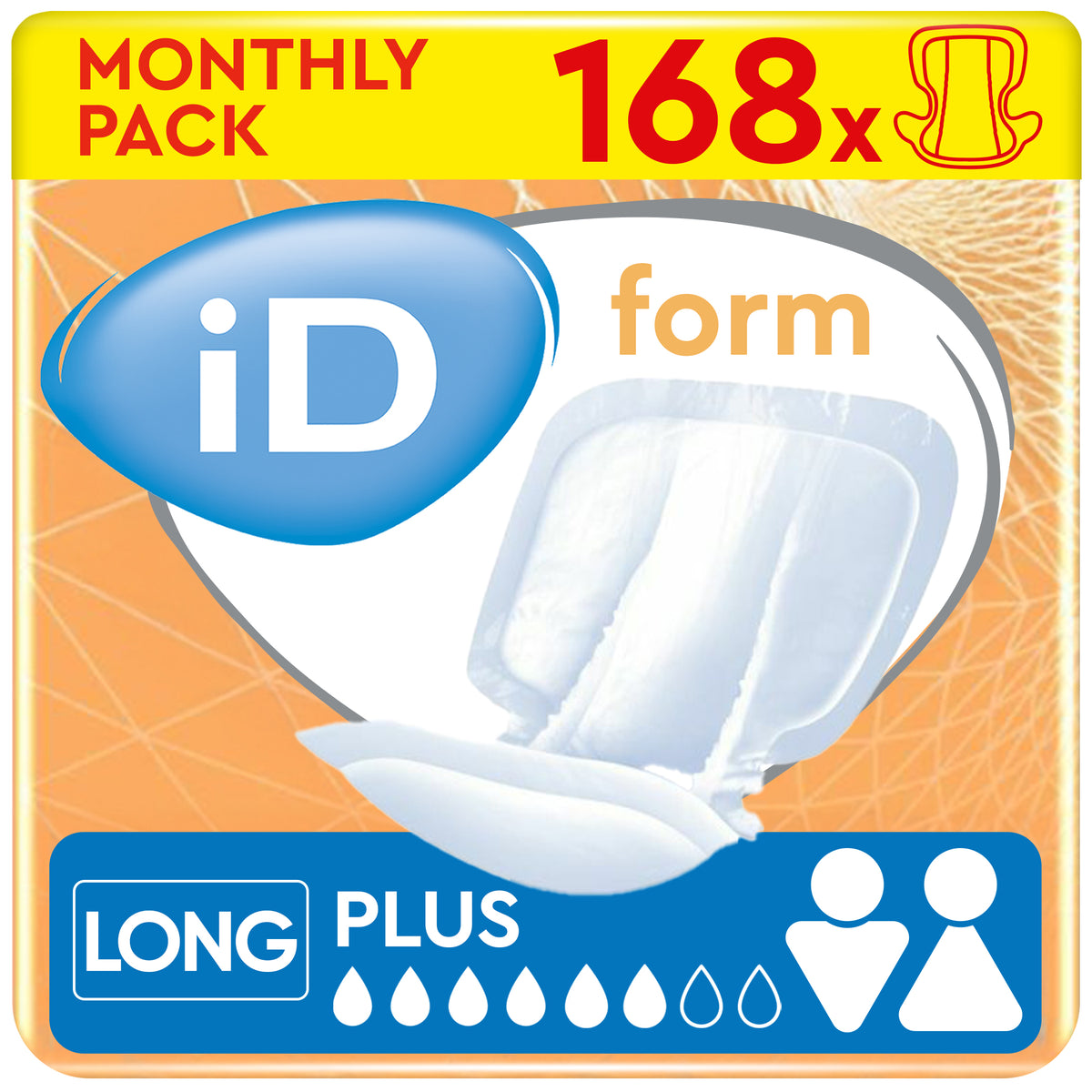 Form Incontinence Pads, Size Long, Plus, White (Qty:168) – ViraCare